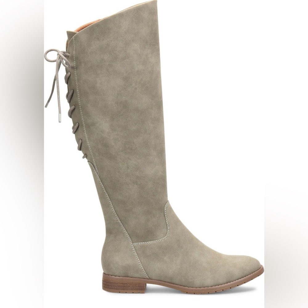 Eurosoft by Sofft Wenda Riding Boots Grey Size 6M - Brand New Never Worn